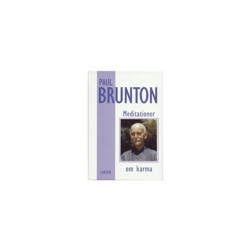 Paul Brunton Meditationer om karma (bok, kartonnage)