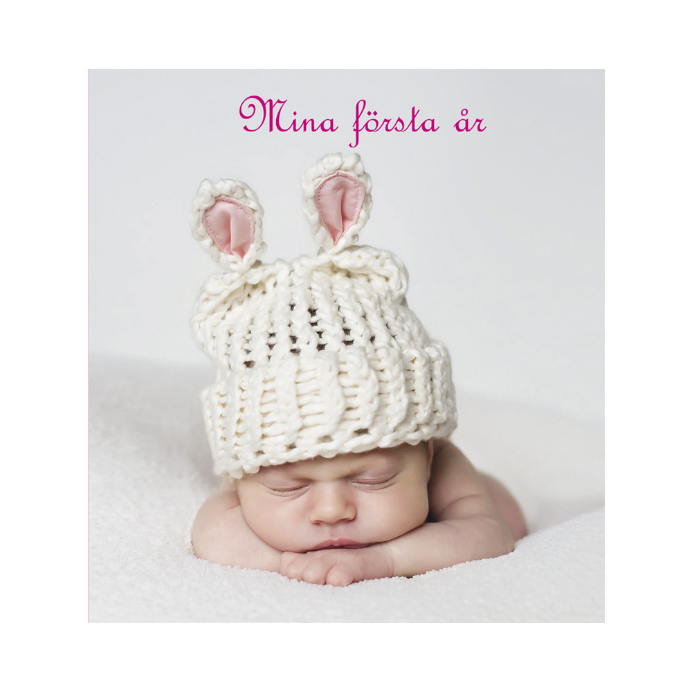 Produktbild för Mina första år - rosa (inbunden)