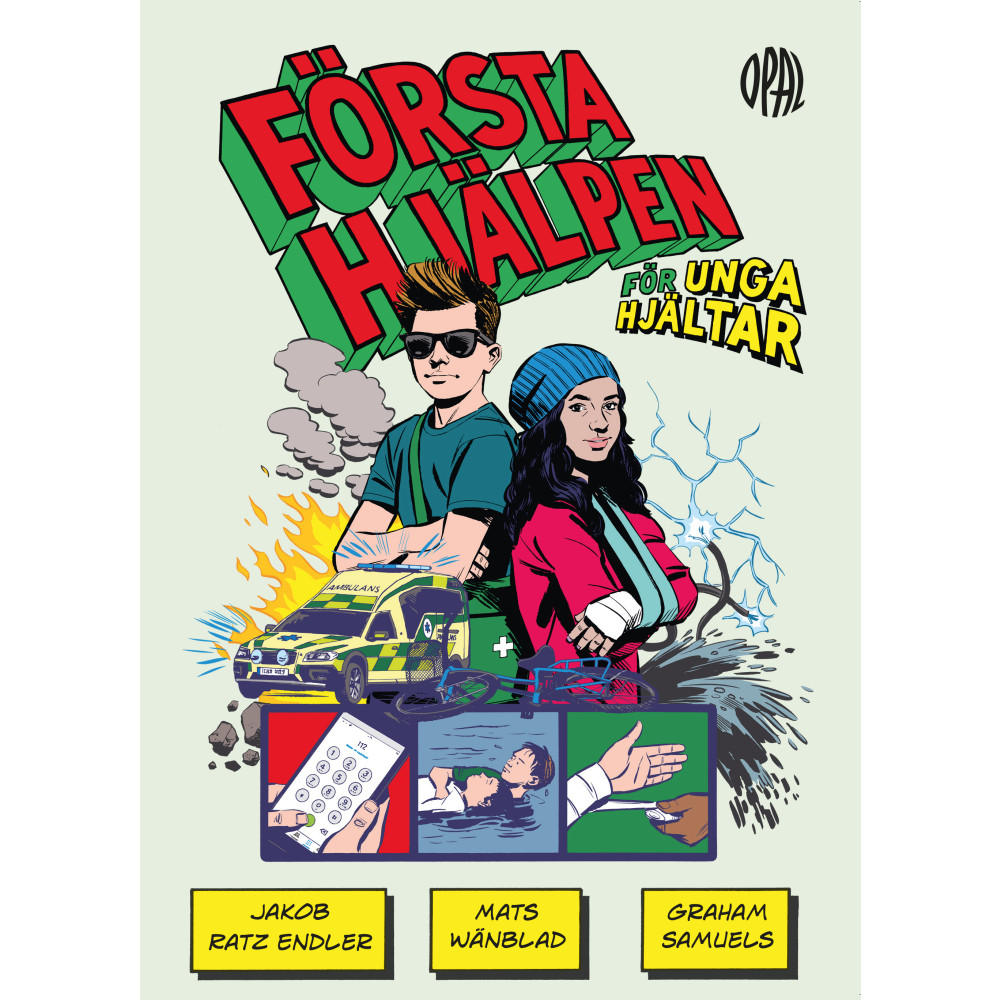 Produktbild för Första hjälpen för unga hjältar (häftad)