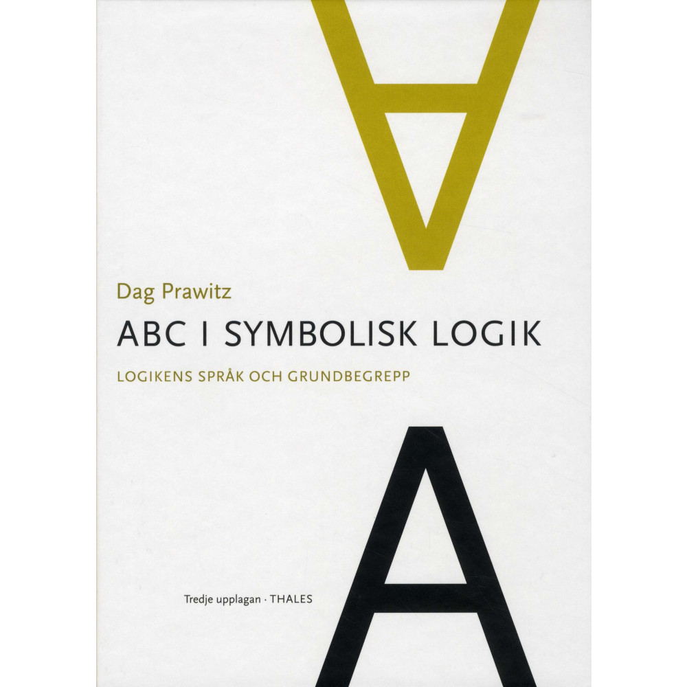 Produktbild för ABC i symbolisk logik : logikens språk och grundbegrepp (inbunden)