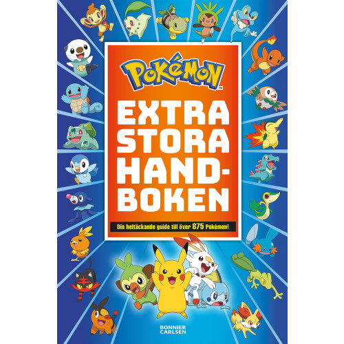 Bonnier Carlsen Pokémon: Extra stora handboken (häftad)