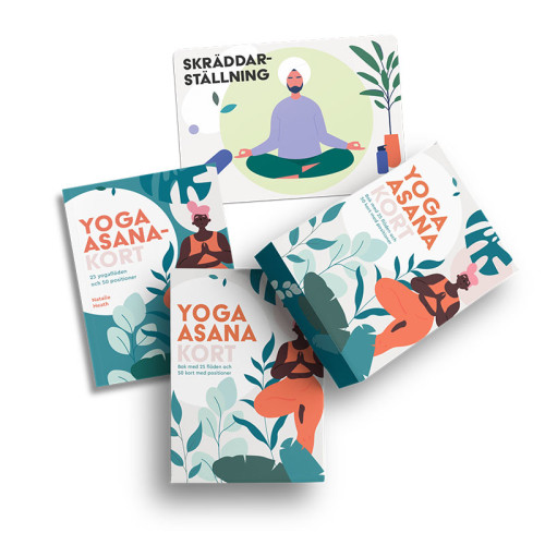 Tukan Förlag Yoga Asana-kort (häftad)