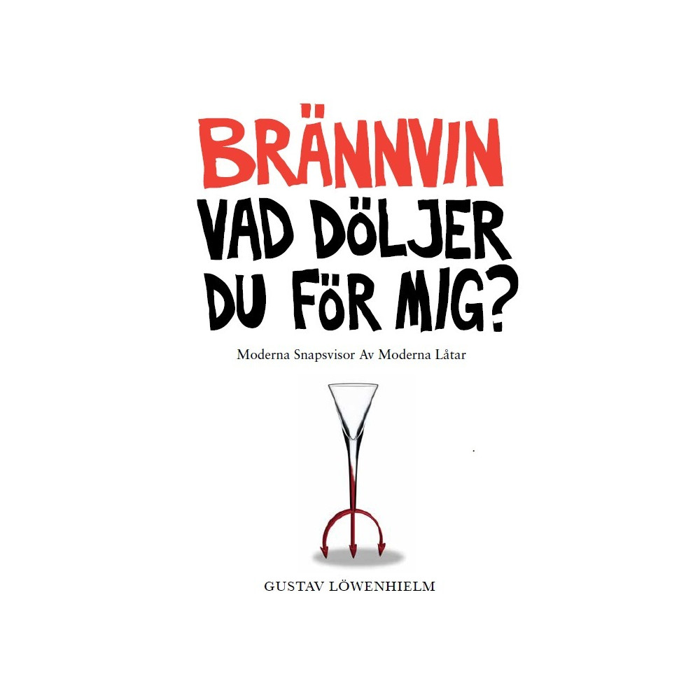 Produktbild för Brännvin vad döljer du för mig?: moderna snapsvisor av moderna låtar (häftad)