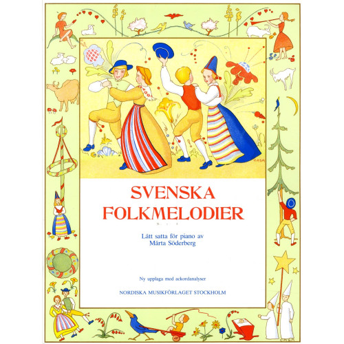 Marta Söderberg Svenska Folkmelodier (häftad)