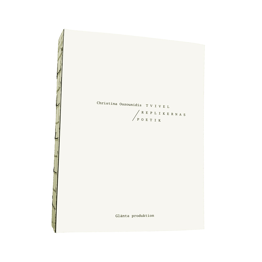 Produktbild för Tvivel : Replikernas poetik (bok)