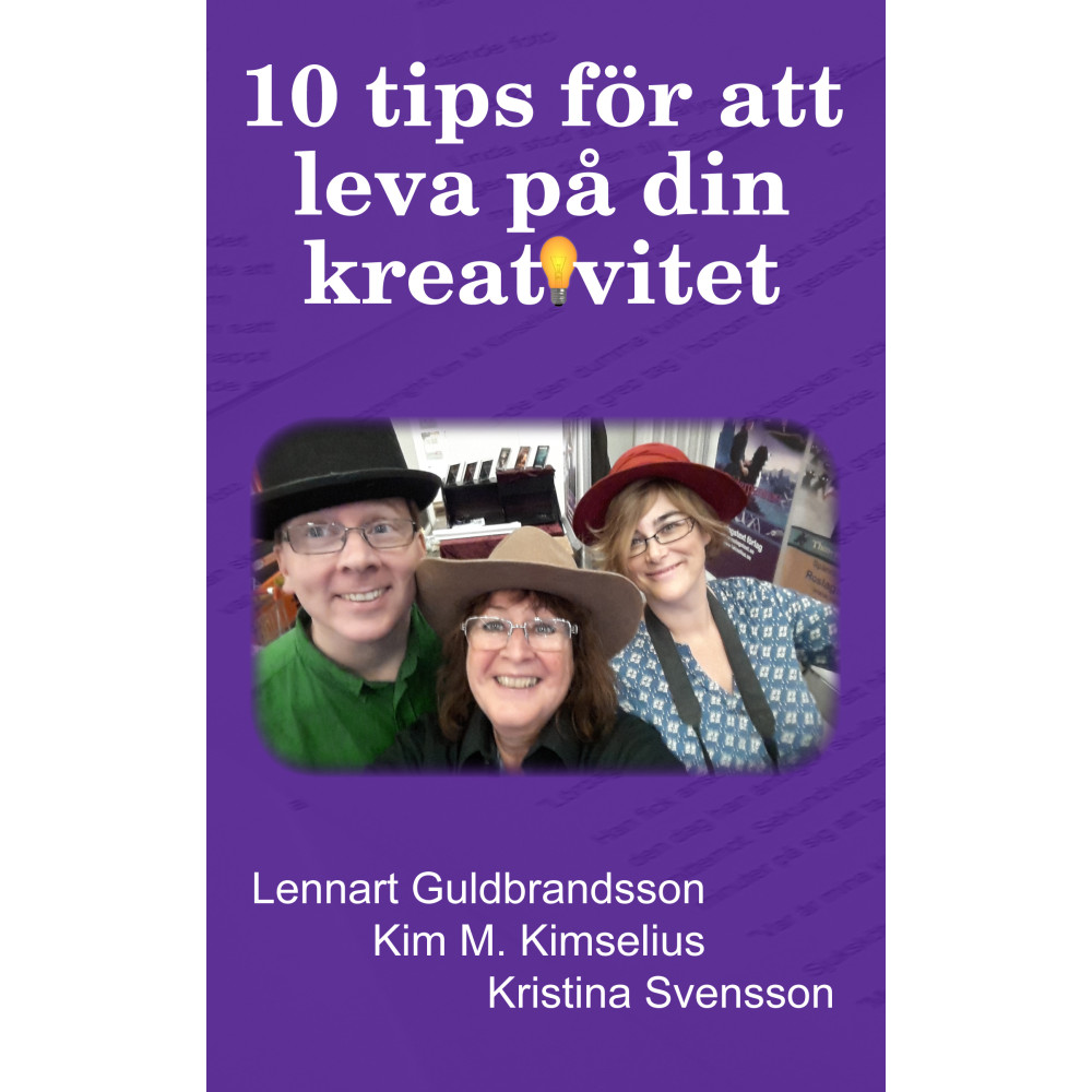 Produktbild för 10 tips för att leva på din kreativitet (bok, kartonnage)