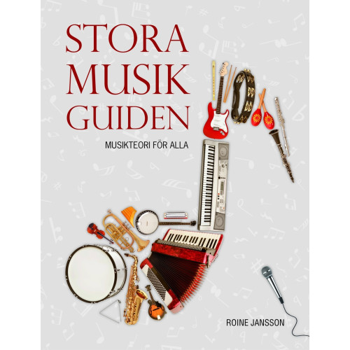 Roine Jansson Stora musikguiden (rev uppl) - Musikteori för alla (bok, flexband)
