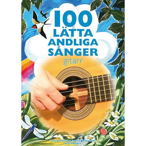 Eddie Strängliden 100 lätta andliga sånger - gitarr (häftad)