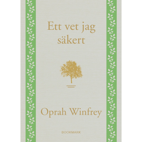 Oprah Winfrey Ett vet jag säkert (pocket)