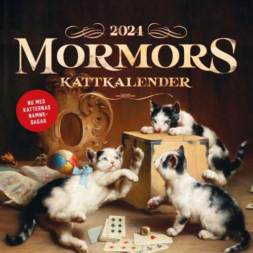 Pug Förlag Mormors kattkalender 2024
