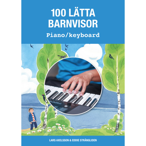 Notfabriken 100 lätta barnvisor piano/keyboard (häftad)