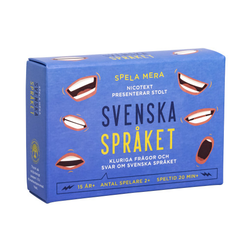 Nicotext Spela mera: Svenska språket