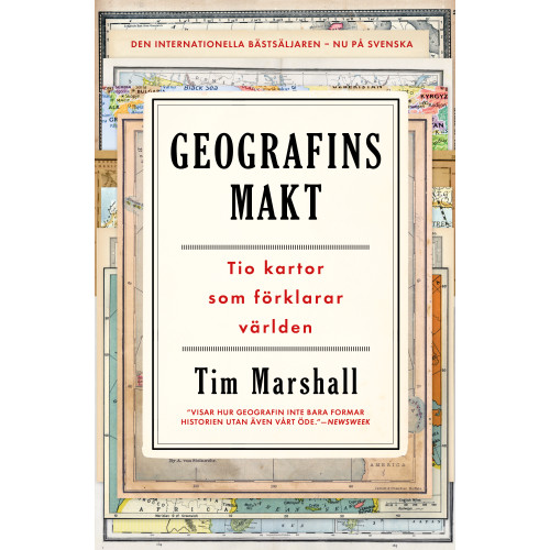 Tim Marshall Geografins makt : tio kartor som förklarar världen (pocket)