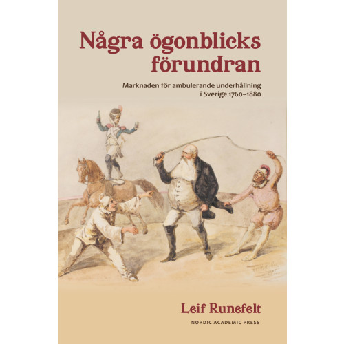 Leif Runefelt Några ögonblicks förundran : marknaden för ambulerande underhållning i Sverige 1760-1880 (inbunden)