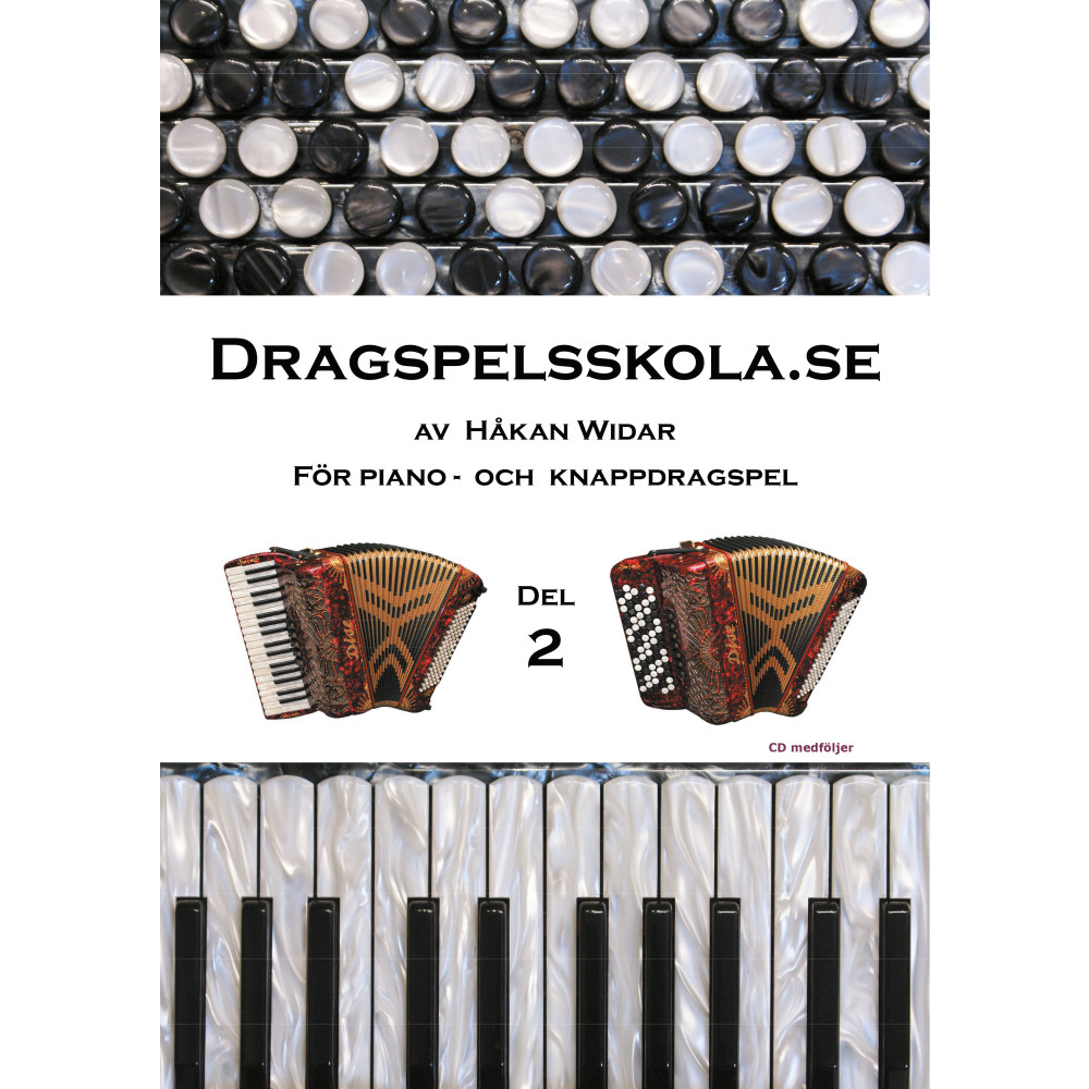 Produktbild för Dragspelsskola.se 2 (bok, spiral)