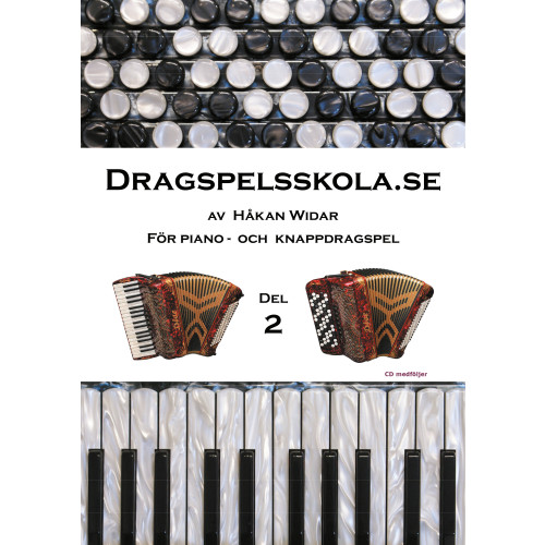 Håkan Widar Dragspelsskola.se 2 (bok, spiral)