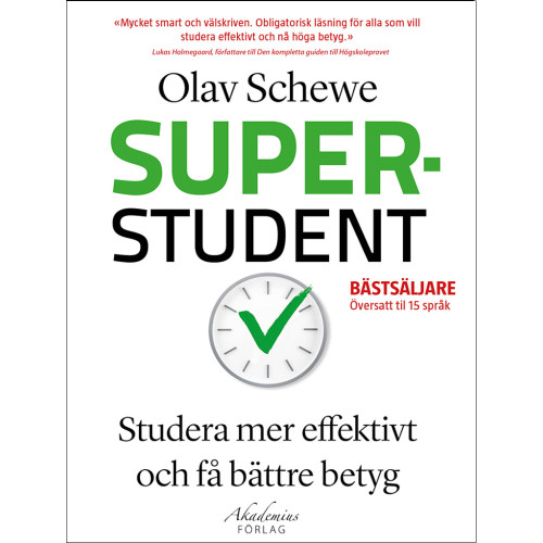Olav Schewe Superstudent : effektivare inlärning, för bättre betyg (bok, danskt band)
