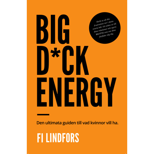 Fi Lindfors Big dick energy : den ultimata guiden till vad kvinnor vill ha (inbunden)