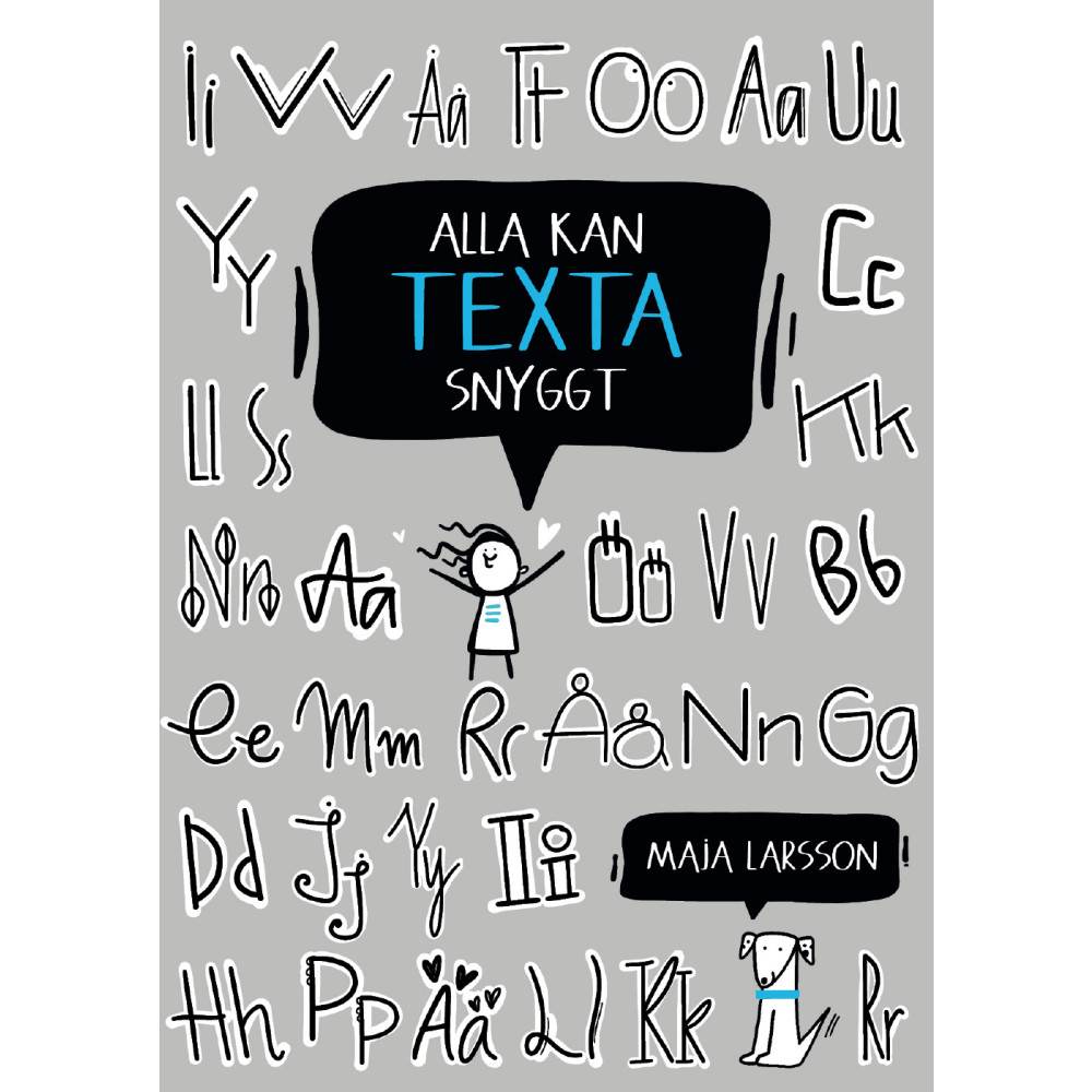 Produktbild för Alla kan texta snyggt (häftad)