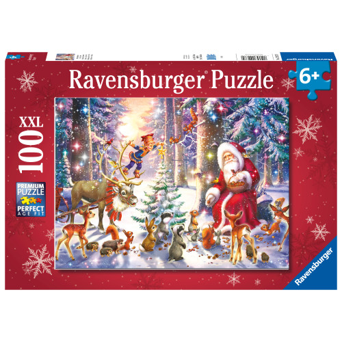 Ravensburger Christmas In The Forest Pussel 100p