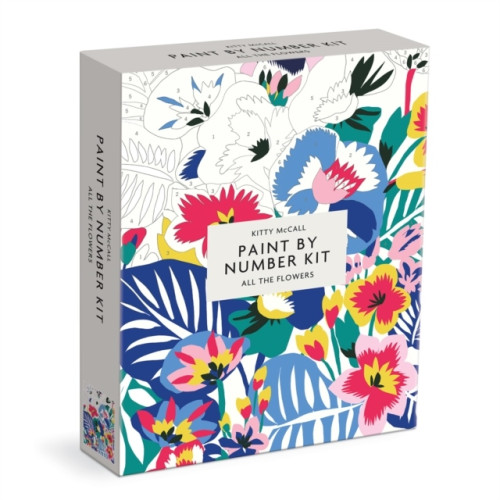 MacMillan Ltd. Kitty McCall All the Flowers Paint By Number Kit (bok, eng)