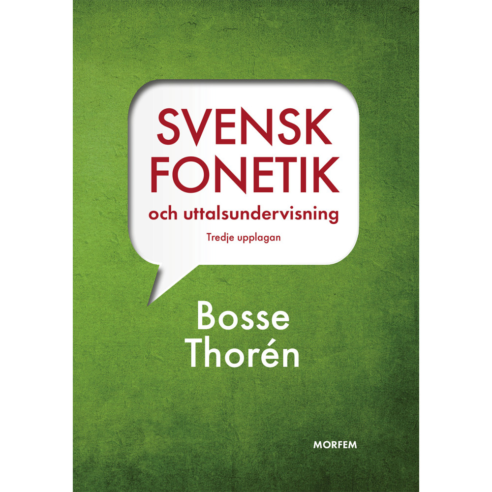 Produktbild för Svensk fonetik och uttalsundervisning (häftad)