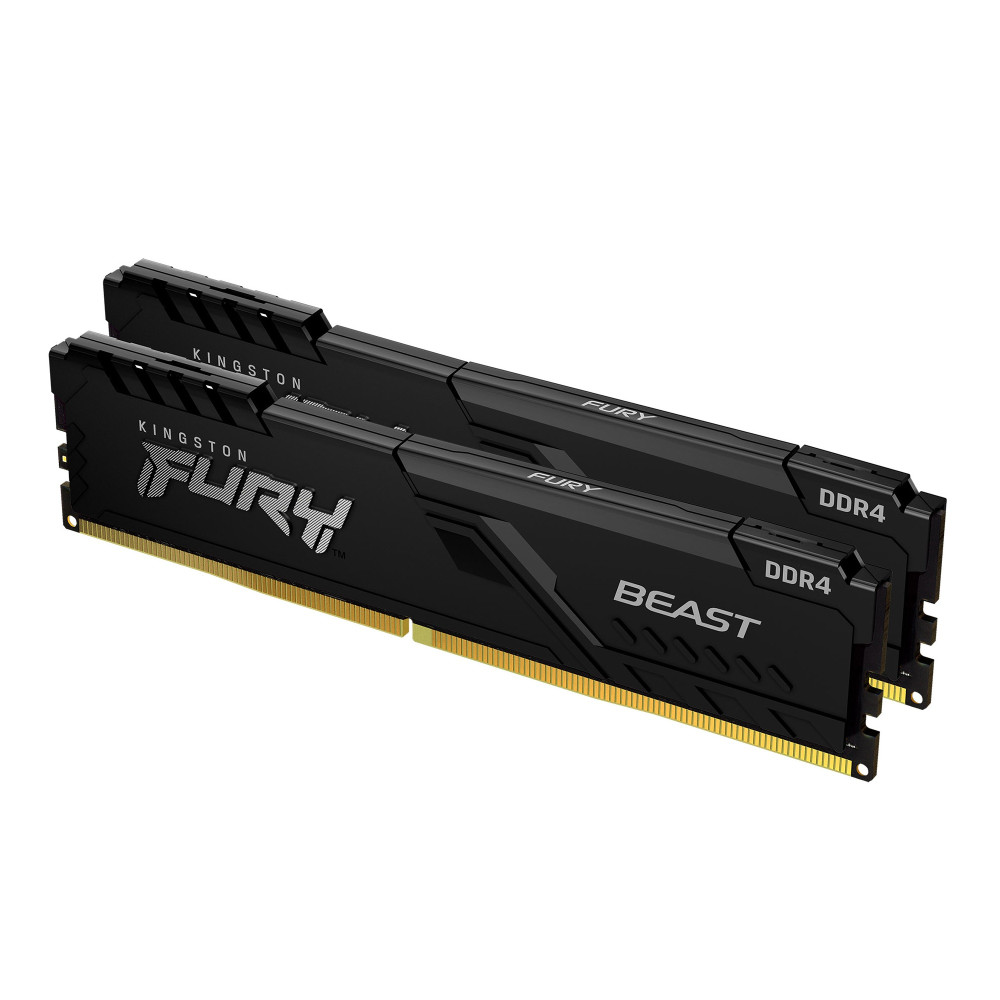 Produktbild för Kingston Technology FURY Beast RAM-minnen 16 GB 2 x 8 GB DDR4 3600 MHz