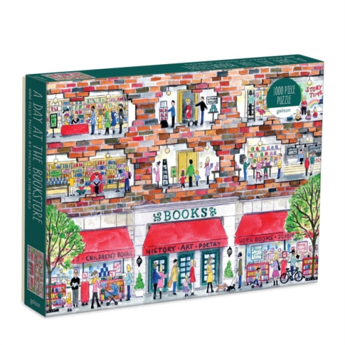 MacMillan Ltd NON Books Michael Storrings a Day at the Bookstore 1000 Piece Puzzle