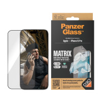 Produktbild för PanzerGlass UWF Matrix with D30 (Rec. PET) Genomskinligt skärmskydd Apple 1 styck