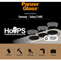 Miniatyr av produktbild för PanzerGlass Samsung Galaxy Hoops for new Z Fold4 2023 Black Kameralinsskydd 1 styck