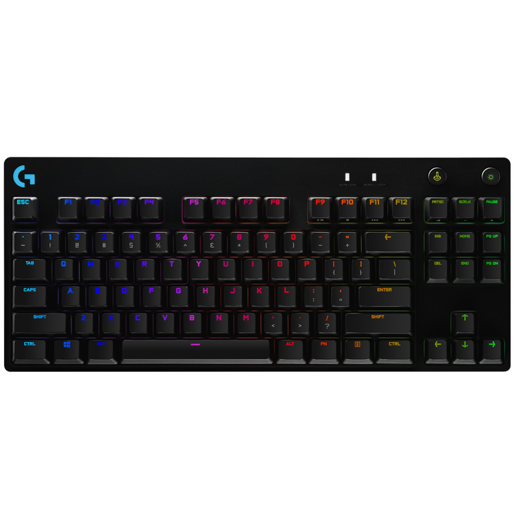 Produktbild för Logitech G Pro Gaming tangentbord USB Nordic Svart