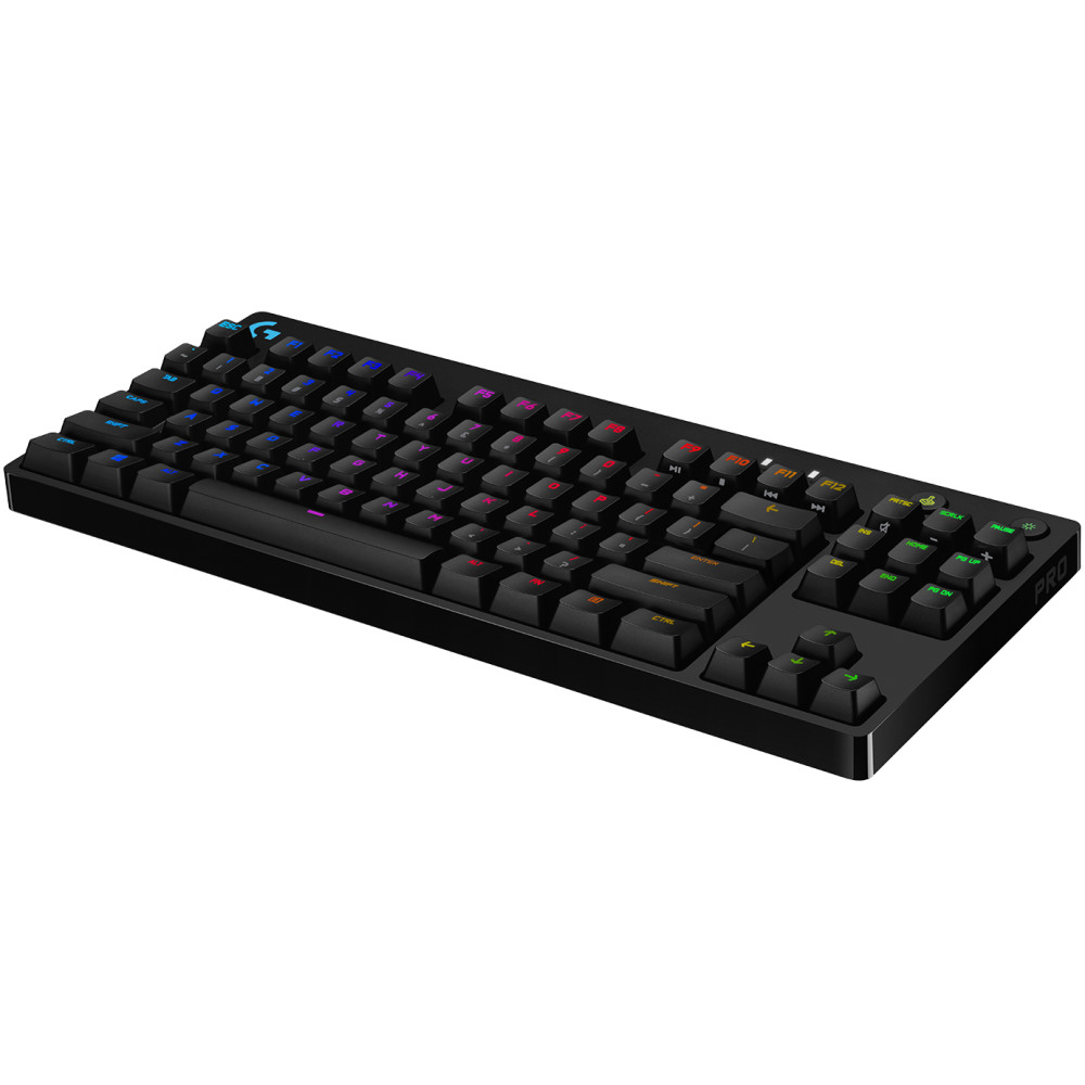 Produktbild för Logitech G Pro Gaming tangentbord USB Nordic Svart