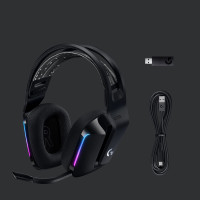 Produktbild för Logitech G G733 Headset Trådlös Huvudband Spela Svart