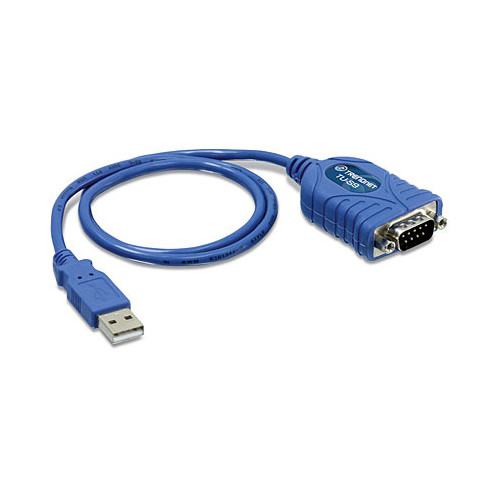 TRENDnet Trendnet TU-S9 seriella kablar Blå USB Type-A DB-9