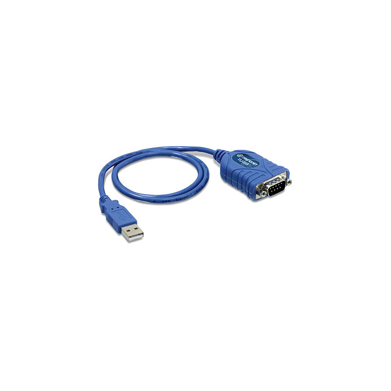 Produktbild för Trendnet TU-S9 seriella kablar Blå USB Type-A DB-9