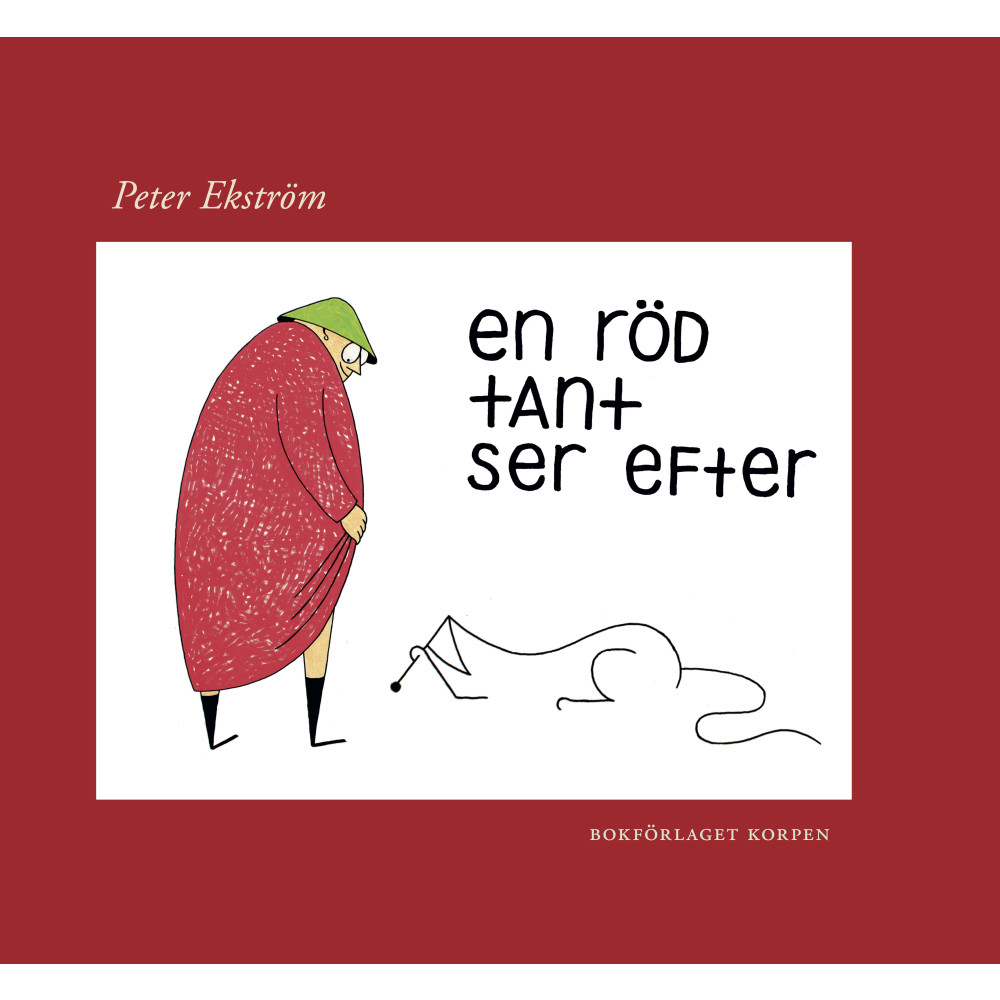 Produktbild för En röd tant ser efter (inbunden)