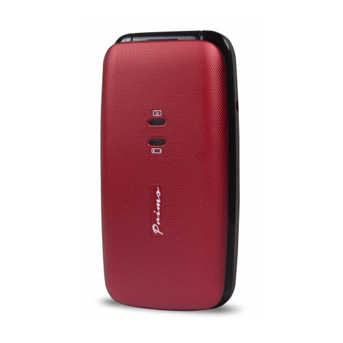Doro Doro Primo 401 5,08 cm (2") 74 g Svart, Röd Första mobiltelefon
