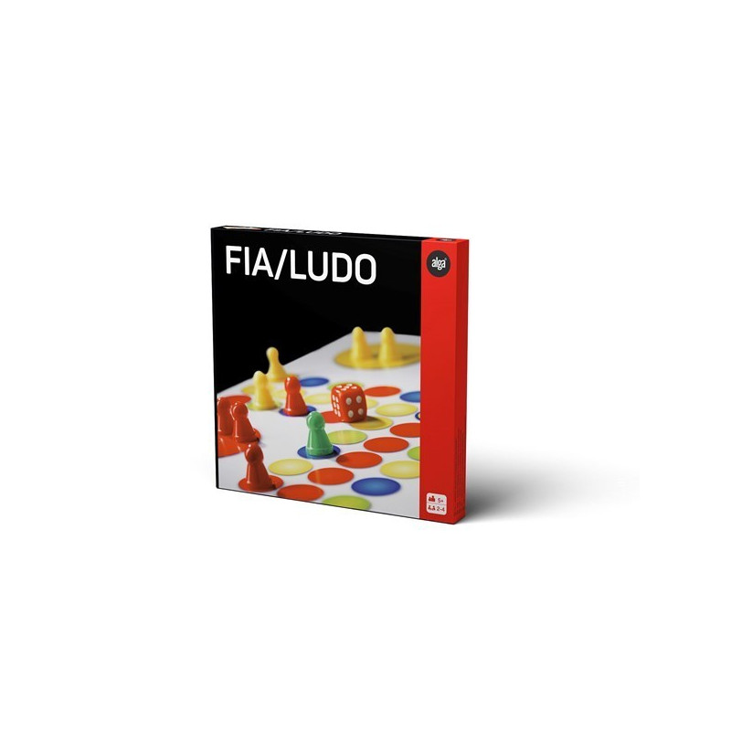 Produktbild för Fiaspel /Ludo (bok)