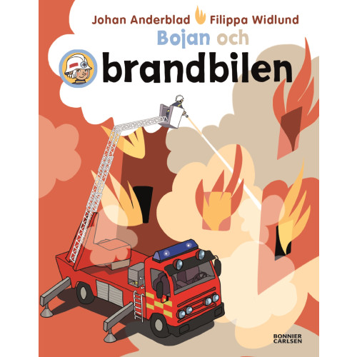 Johan Anderblad Bojan och brandbilen (inbunden)