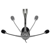 Produktbild för Logitech H111 Headset Kabel Huvudband Kontor/callcenter Grå