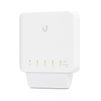 Produktbild för Ubiquiti UniFi Switch Flex (3-pack) hanterad L2 Gigabit Ethernet (10/100/1000) Strömförsörjning via Ethernet (PoE) stöd Vit