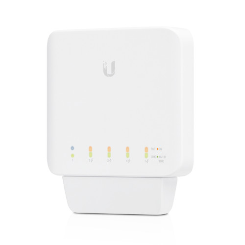 Ubiquiti Networks Ubiquiti UniFi Switch Flex (3-pack) hanterad L2 Gigabit Ethernet (10/100/1000) Strömförsörjning via Ethernet (PoE) stöd Vit