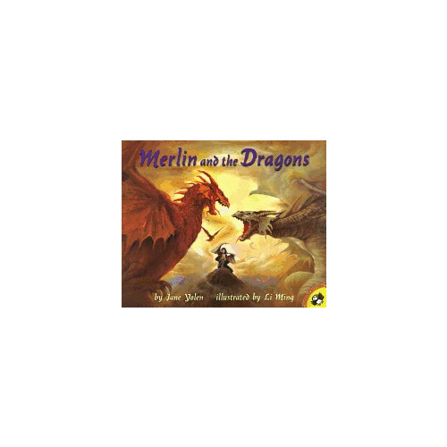 Jane Yolen Merlin and the Dragons (häftad, eng)
