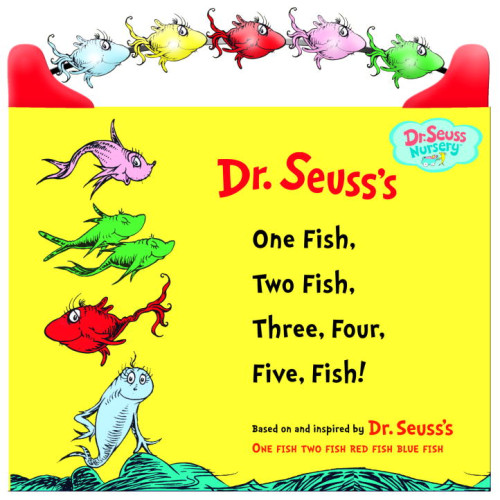 Dr Seuss One Fish, Two Fish, Three, Four, Five Fish (bok, board book, eng)