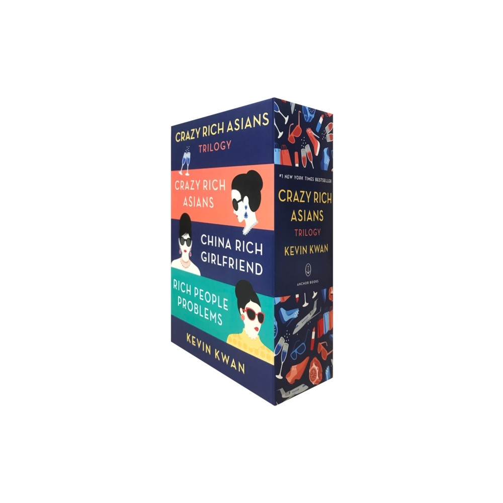Produktbild för Crazy Rich Asians Trilogy Box Set (pocket, eng)