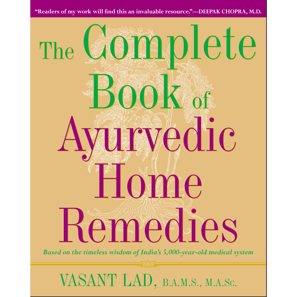 Produktbild för The Complete Book of Ayurvedic Home Remedies (häftad, eng)