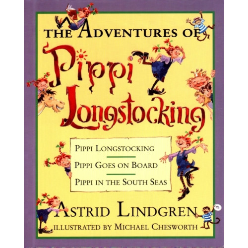 Astrid Lindgren Adventures of Pippi Longstocking (inbunden, eng)