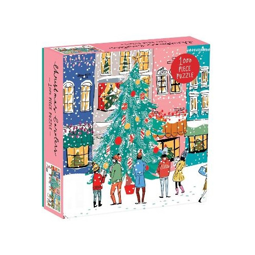 MacMillan Ltd NON Books Christmas Carolers Square Boxed 1000 Piece Puzzle