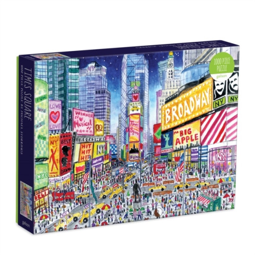MacMillan Ltd NON Books Michael Storrings Times Square 1000 Piece Puzzle (bok, eng)