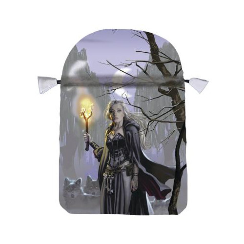 Llewellyn Witches Moon Satin Tarot Bag (inbunden, eng)